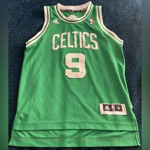 NBA Adidas Boston Celtics Rajon Rondo Basketball Jersey - Youth Medium